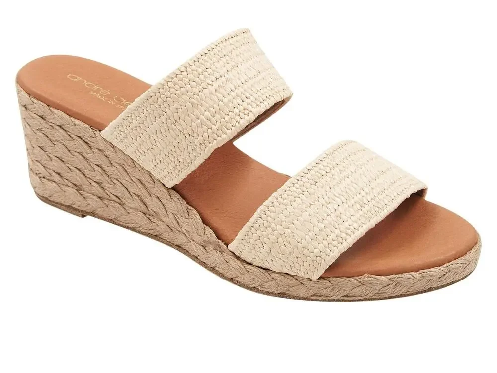 ANDRE ASSOUS WOMEN'S NORI NATURAL 8 MEDIUM